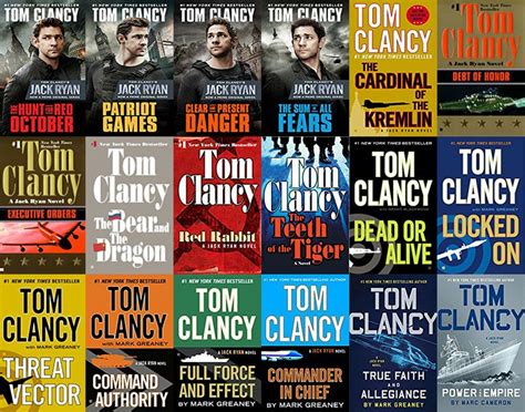 list of tom clancy books in order.